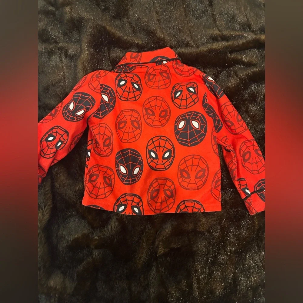 Spider-Man Boys 3-Piece Pajama & Robe Lot | 4T Pajamas (Robe 2T–3T)